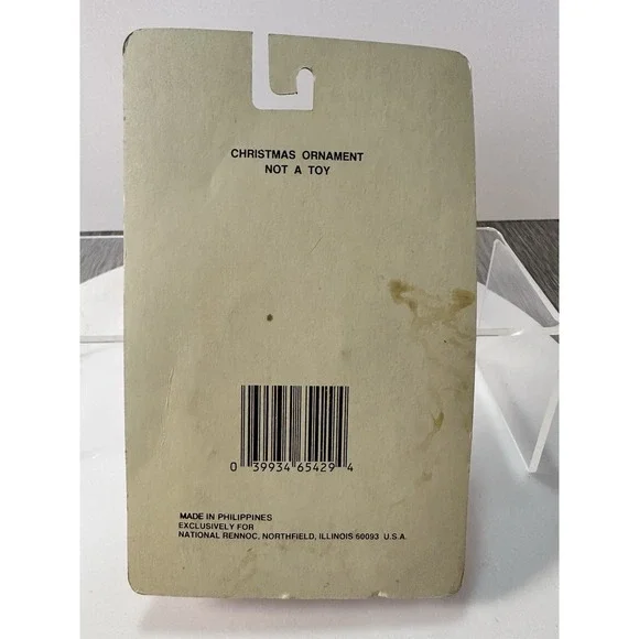 Christmas Village Piece Vintage Street Musicians Violin And Drummer Boys NOS - Picture 8 of 8